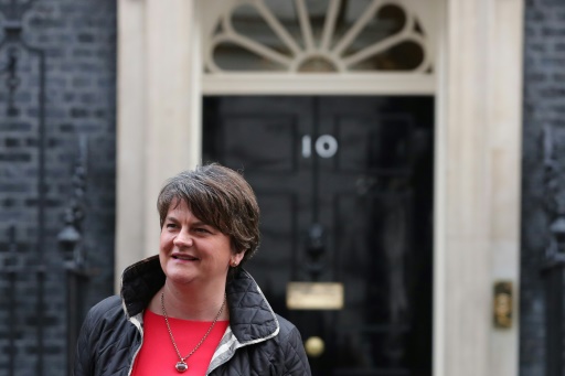 Mme Arlene Foster, dirigeante du DUP