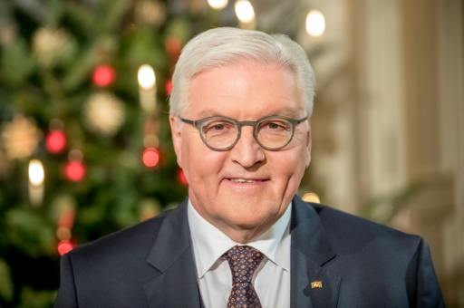 Le président allemand Frank-Walter Steinmeier au palais de Bellevue à Berlin