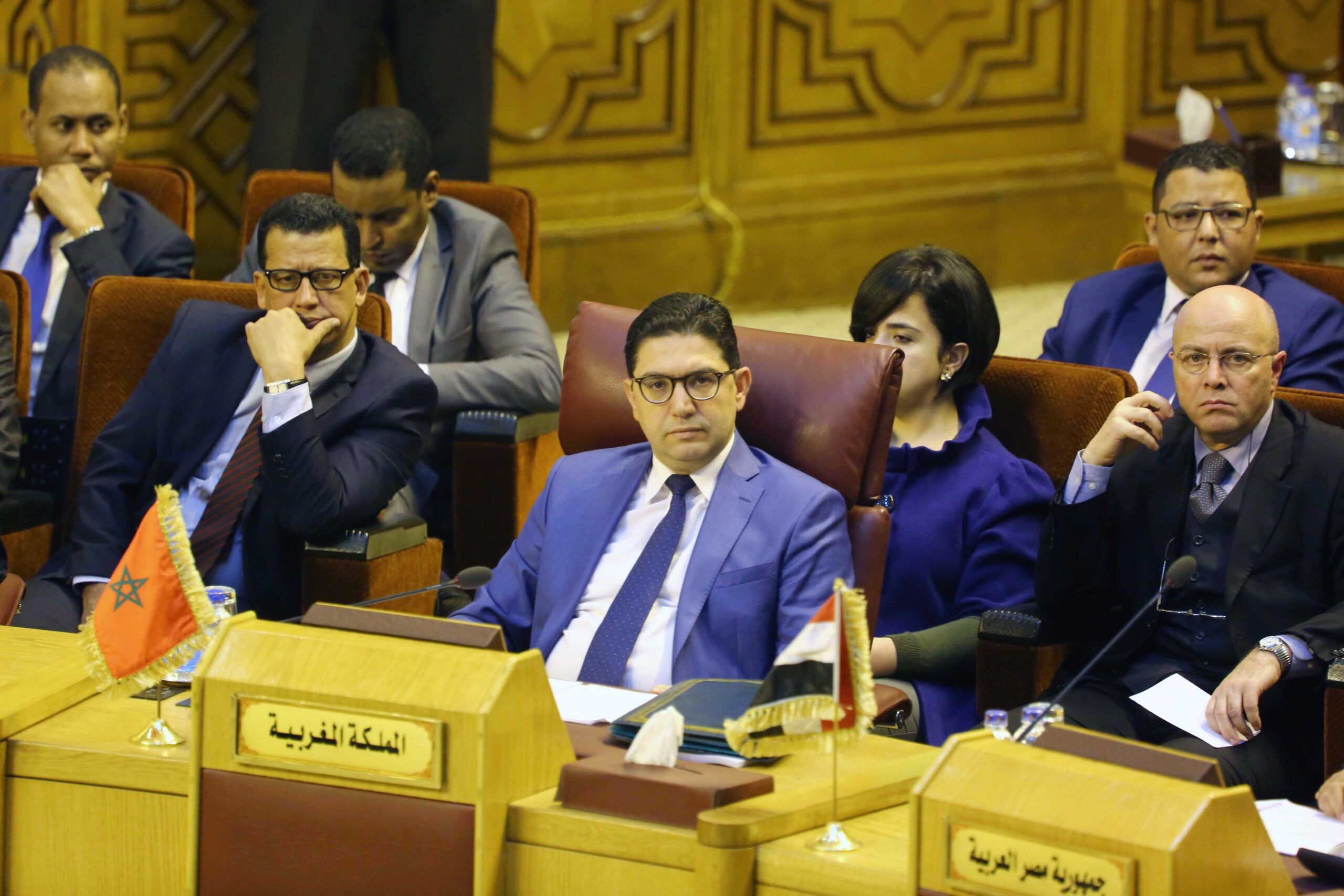 Bourita lors de la réunion d’urgence au Caire des MAE arabes