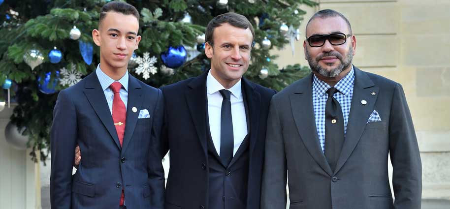 Roi Mohammed VI – Macron