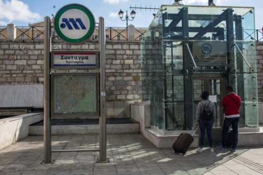 Entrée d’une station de métro