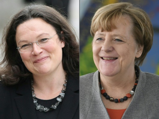 andrea-nahles-angela-merkel