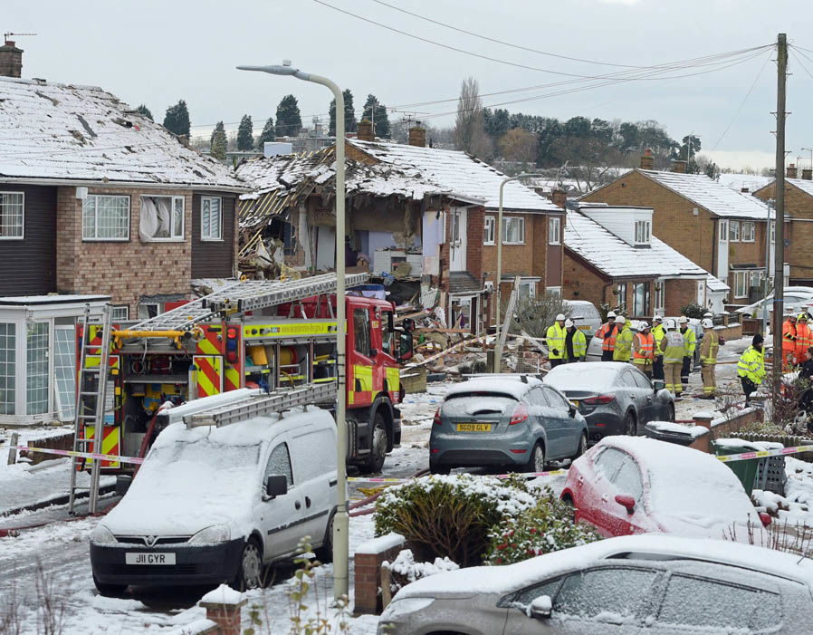 explosion de Leicester