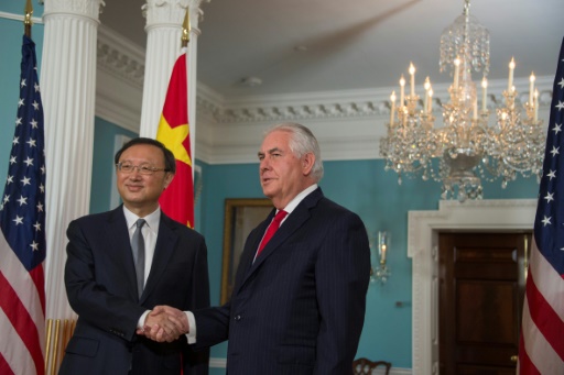 Yang Jiechi-Rex Tillerson