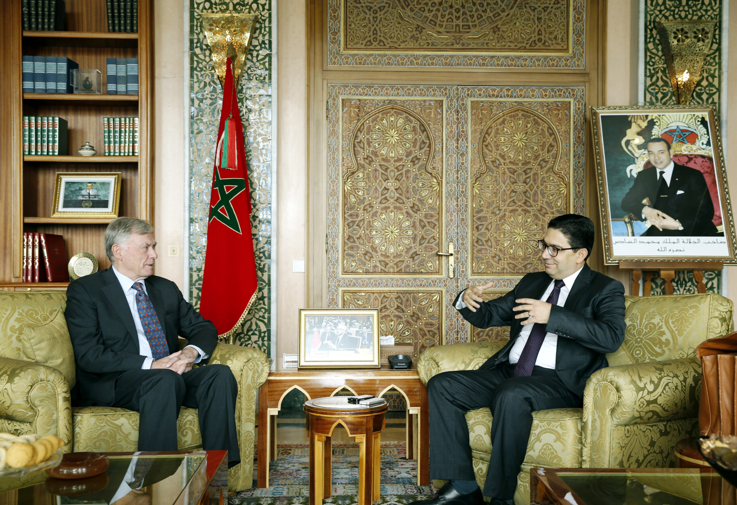 Nasser Bourita et Horst Köhler