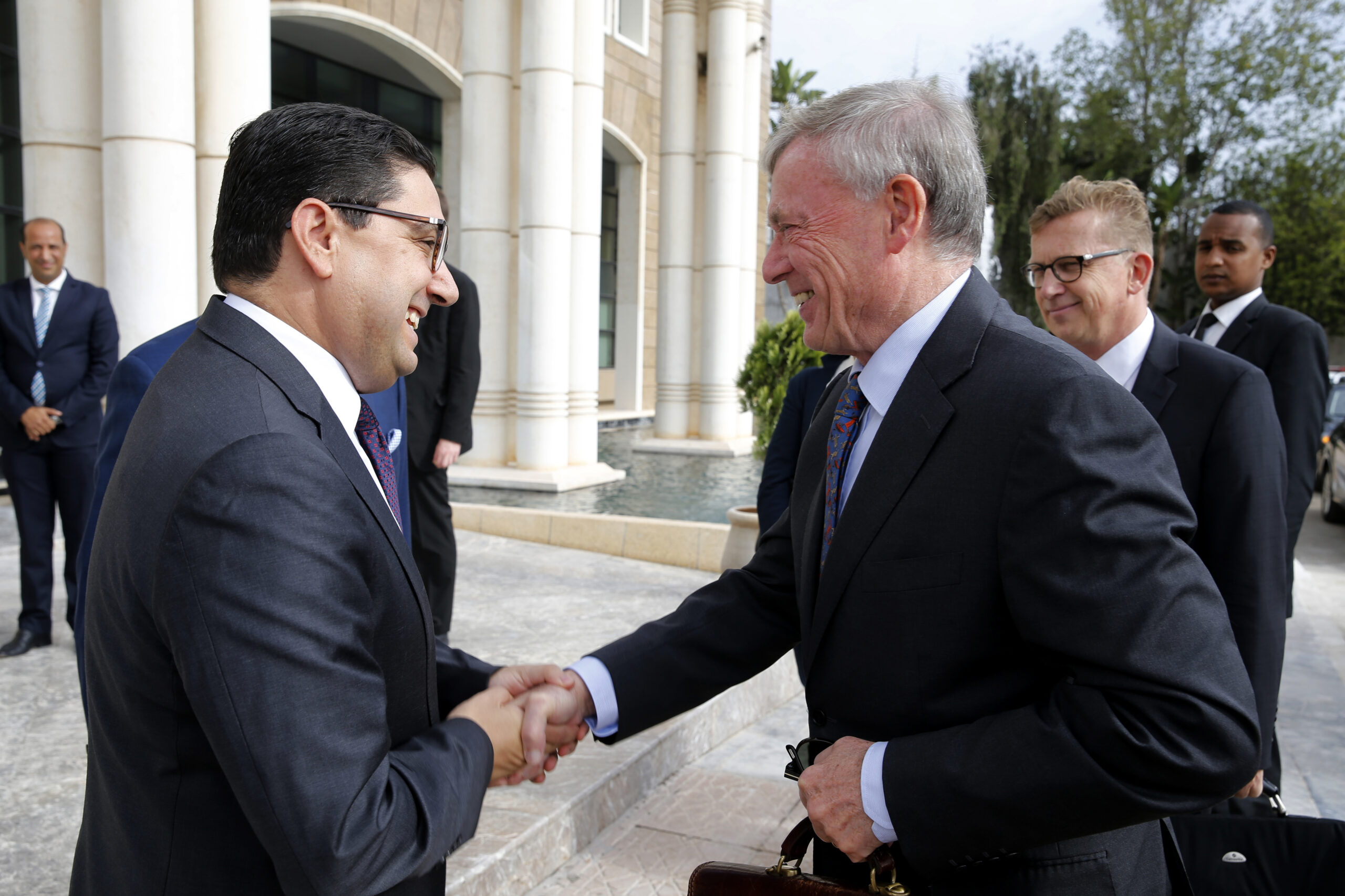 Nasser Bourita et Horst Köhler