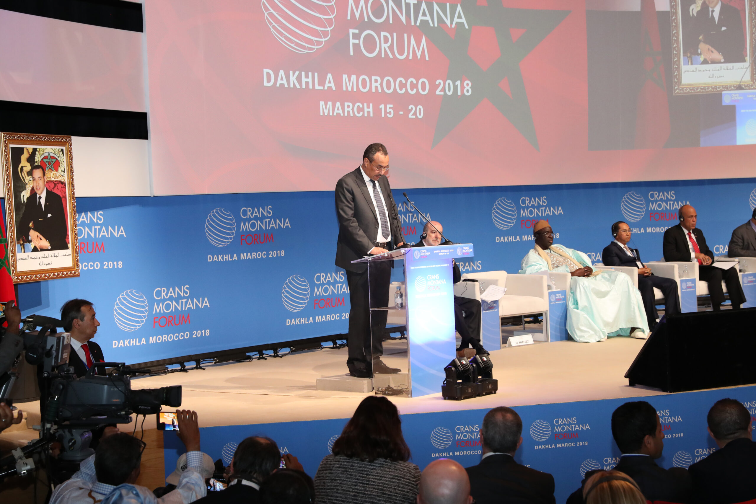 Début à Dakhla des travaux du Forum Crans Montana