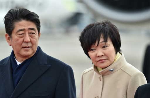 shinzo-abe-akie-abe-japon