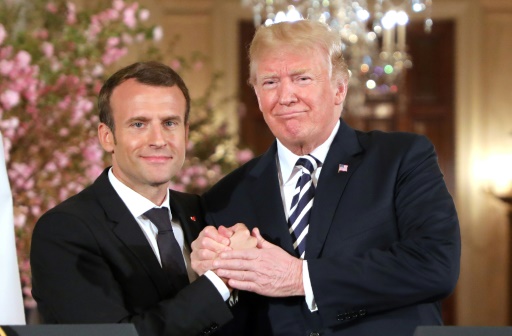 donald-trump-emmanuel-macron