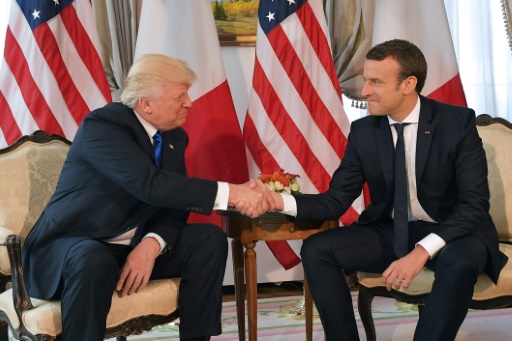 donald-trump-emmanuel-macron