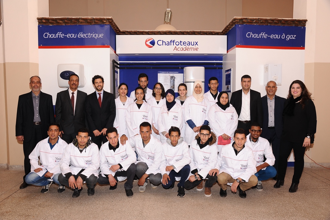 Photo Chaffoteaux Academie devant display