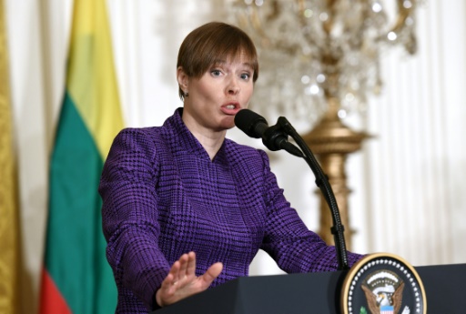 présidente estonienne Kersti Kaljulaid