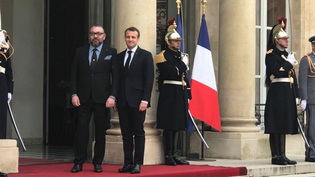 roi-mohammed VI-macron