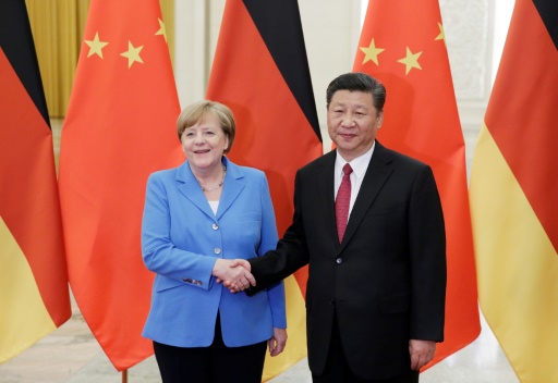 angela merkel-xi jinping