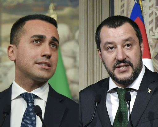 Luigi Di Maio et Matteo Salvini