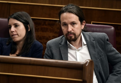 Pablo Iglesias et Irene Montero