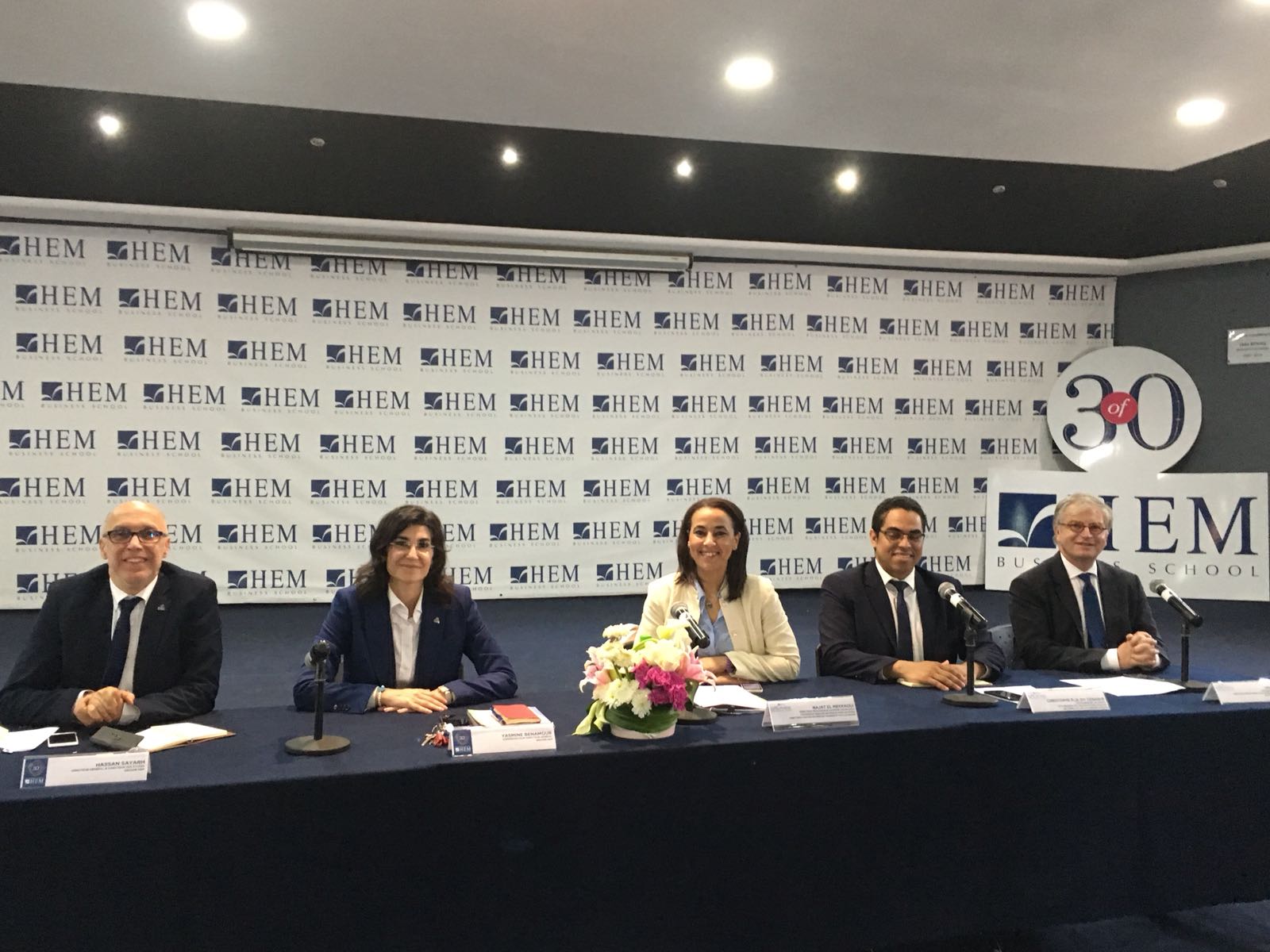 Photo Officielle Conférence de presse Annonce officielle des 30 ans – 26 avril 2018