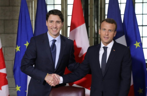 justin-trudeau-emmanuel-macron