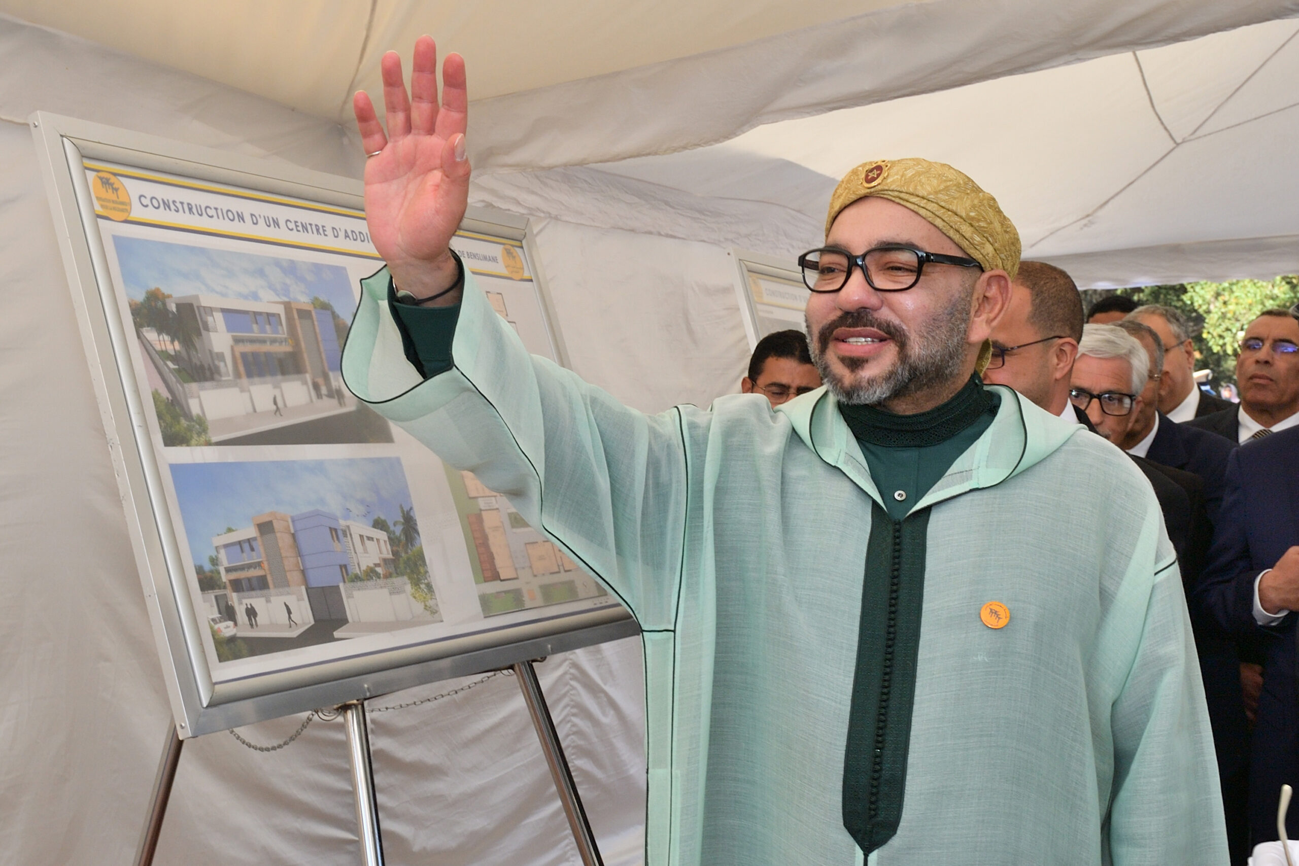 SM le Roi lance la construction d’un Centre d’addictologie