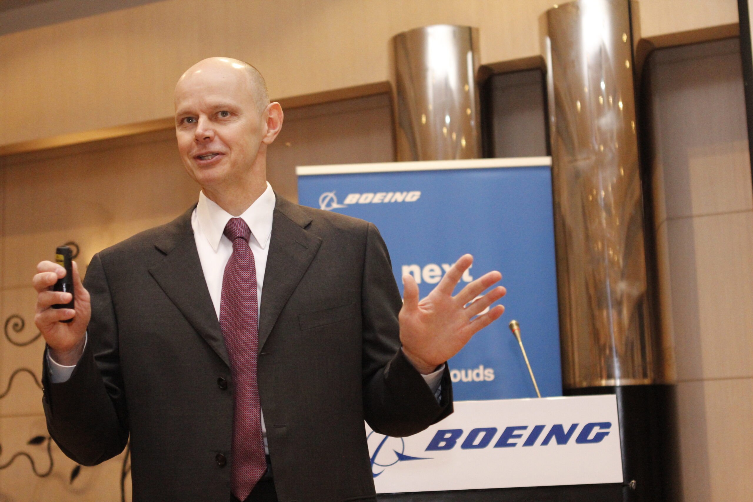 Jean Thouin, Directeur des Ventes de Boeing Aviation Commerciale en Europe et Afrique du Nord