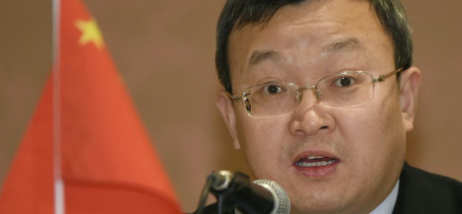 Wang Shouwen, le vice-ministre du Commerce à Tokyo, le 16 janvier 2015 © AFP/Archives TORU YAMANAKA