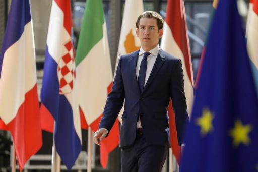 chancelier autrichien Sebastian Kurz