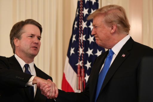 donald-trump-Brett Kavanaugh