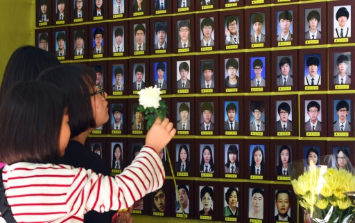 victimes du naufrage du ferry Sewol