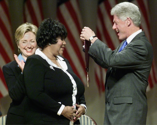 aretha-franklin-bill-clinton