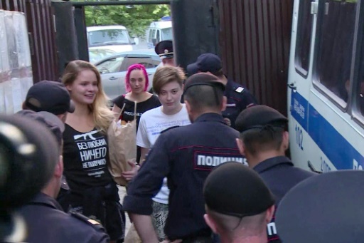 groupe Pussy Riot Veronika Nikoulchina