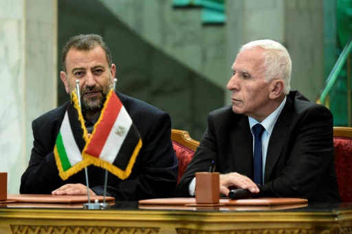 Saleh al-Aruri et Azzam al-Ahmad