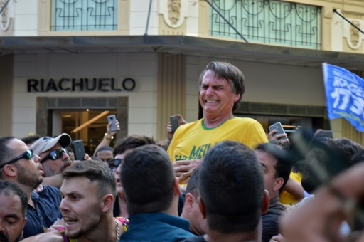 Jair Bolsonaro poignardé