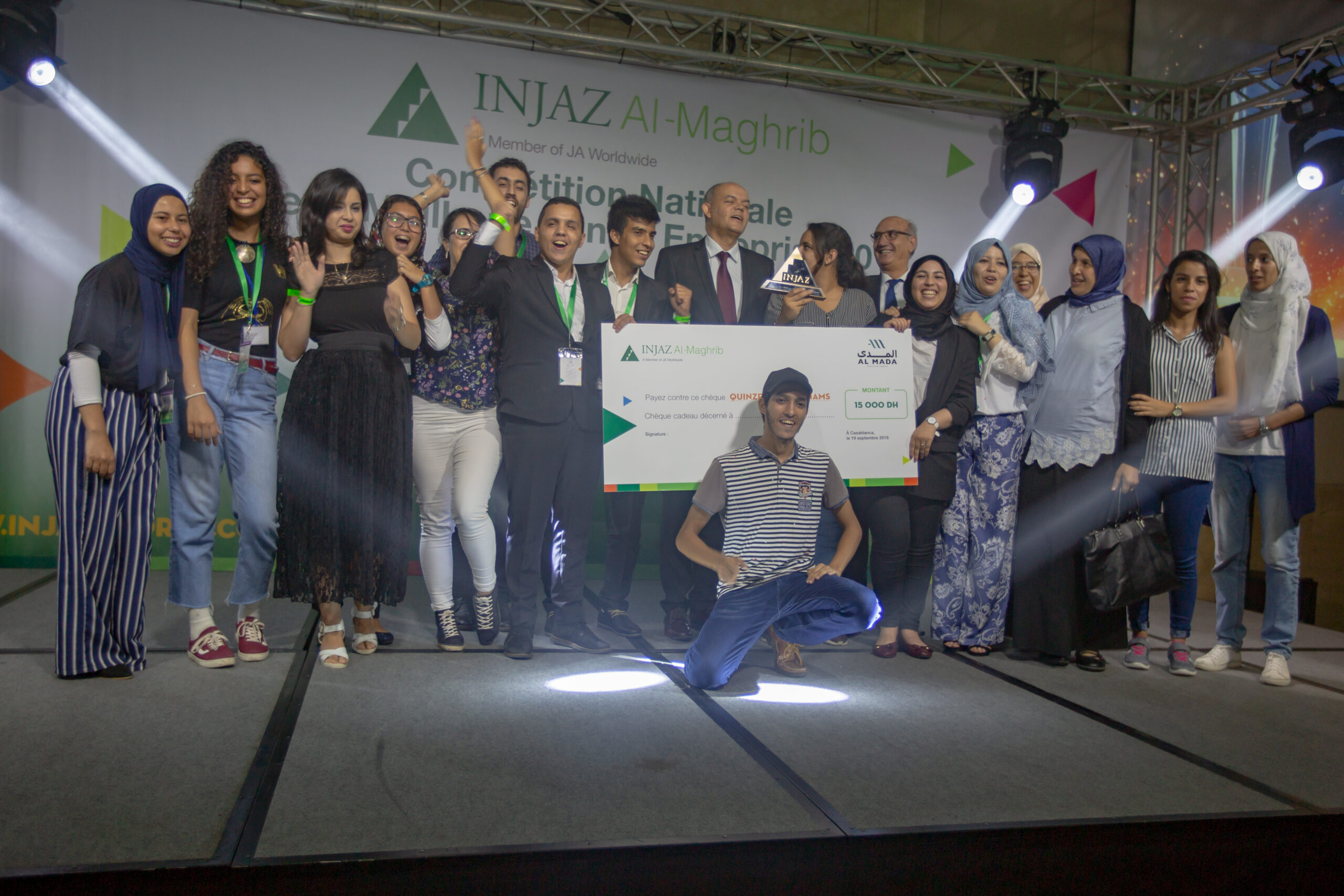 Vainqueurs junior entreprise injaz al maghreb