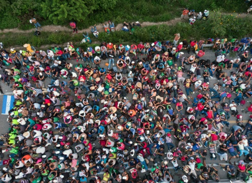 caravane migrants