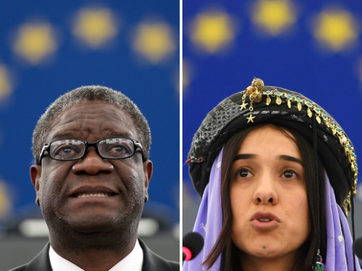 Denis Mukwege et Yazidie Nadia