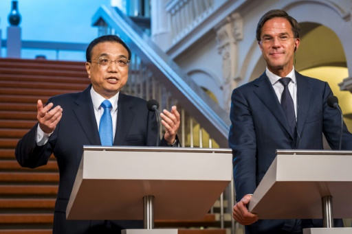 Mark Rutte -Li Keqiang