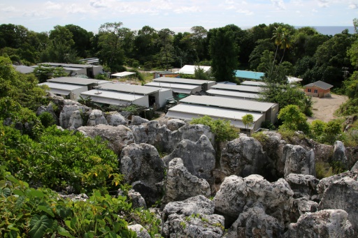 camp de réfugiés Camp Four sur l&rsquo;île de Nauru australie