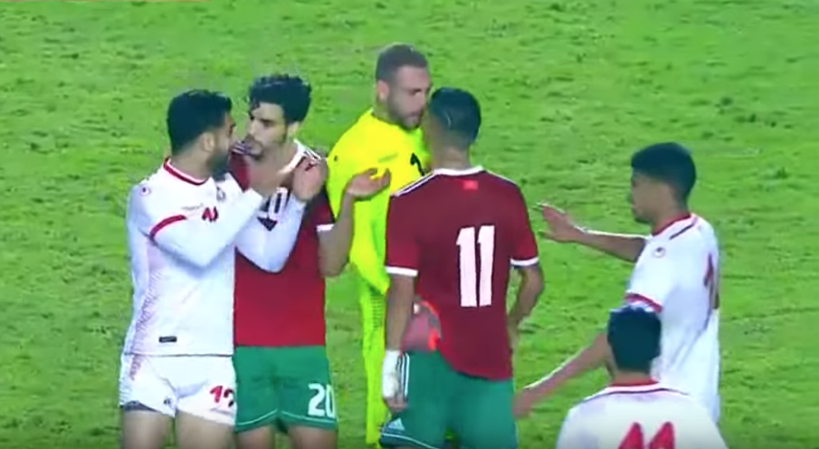 bagarre entre Marocains et Tunisiens après le match