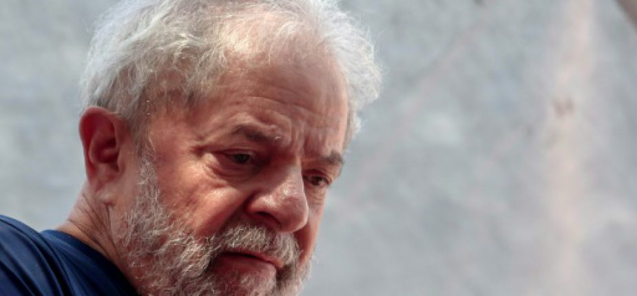 L'ex-président brésilien Luiz Inacio Lula da Silva, le 7 avril 2018 à Sao Bernardo do Campo, dans l'Etat de Sao Paulo © AFP/Archives Miguel SCHINCARIOL