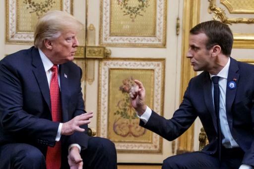 macron trump