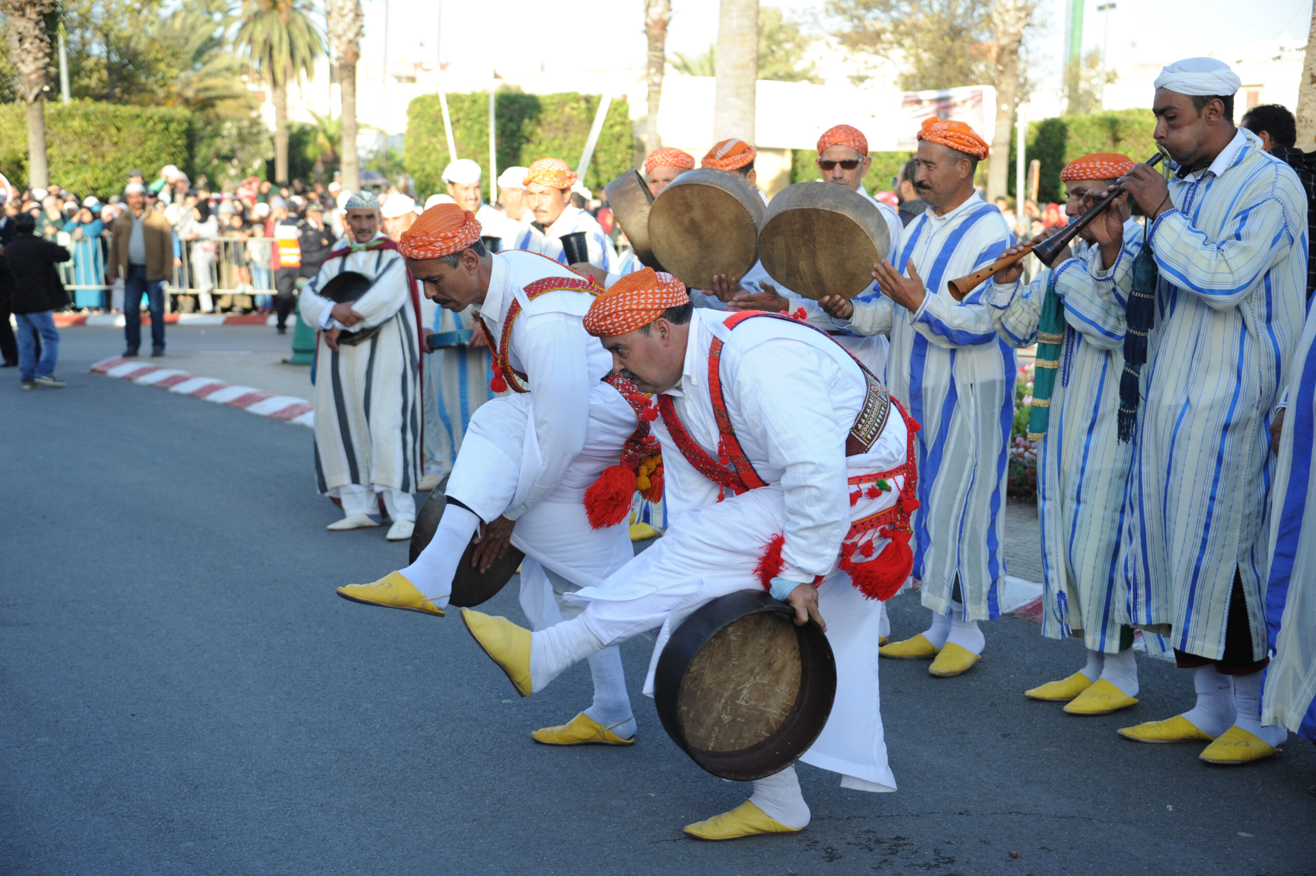 La procession des cierges à Salé