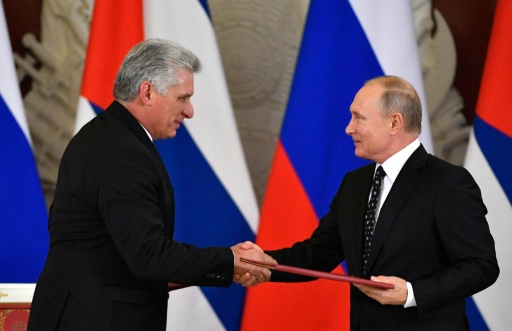 Miguel Diaz-Canel-vladimir-poutine
