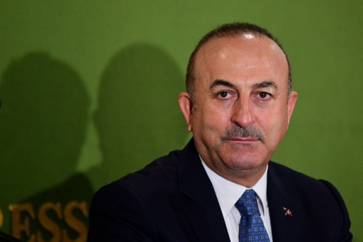ministre des affaires étrangères turc Mevlut Cavusoglu à Tokyo