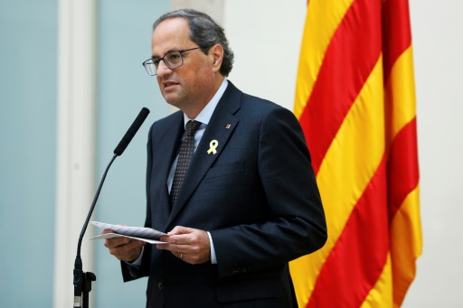 Quim Torra catalogne