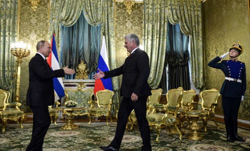 vladimir-poutine-Miguel Diaz-Canel