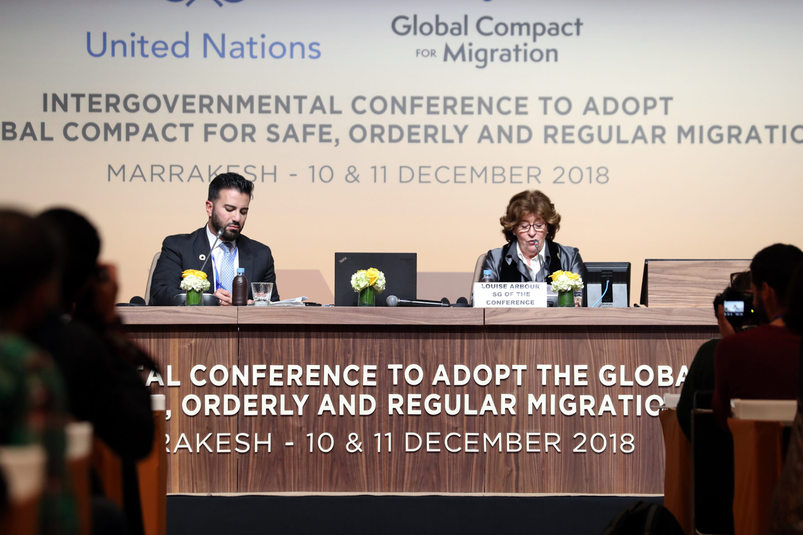Point de presse à la veille de la conférence sur la migration
