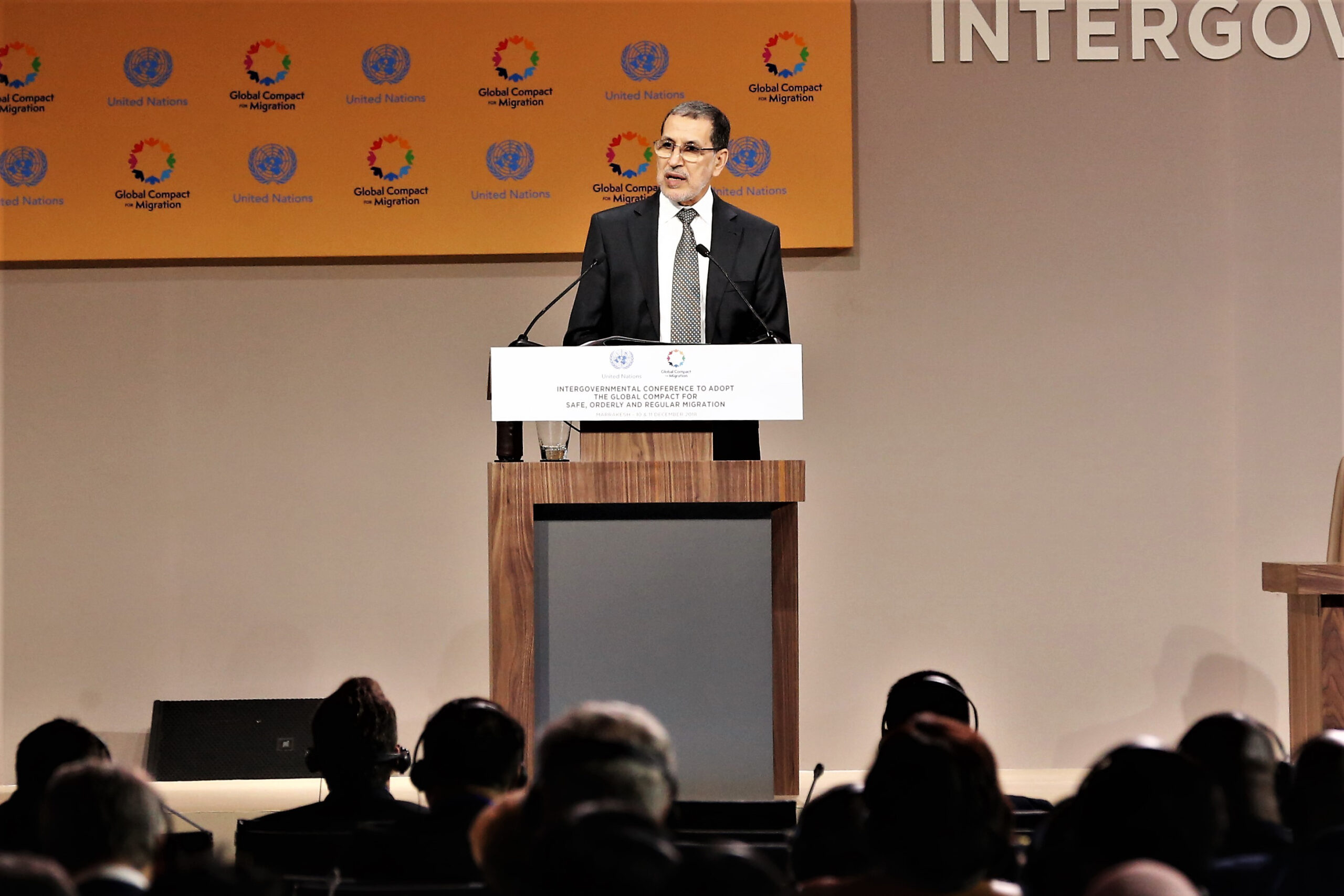 Message Royal-Conférence intergouvernementale sur les migrations