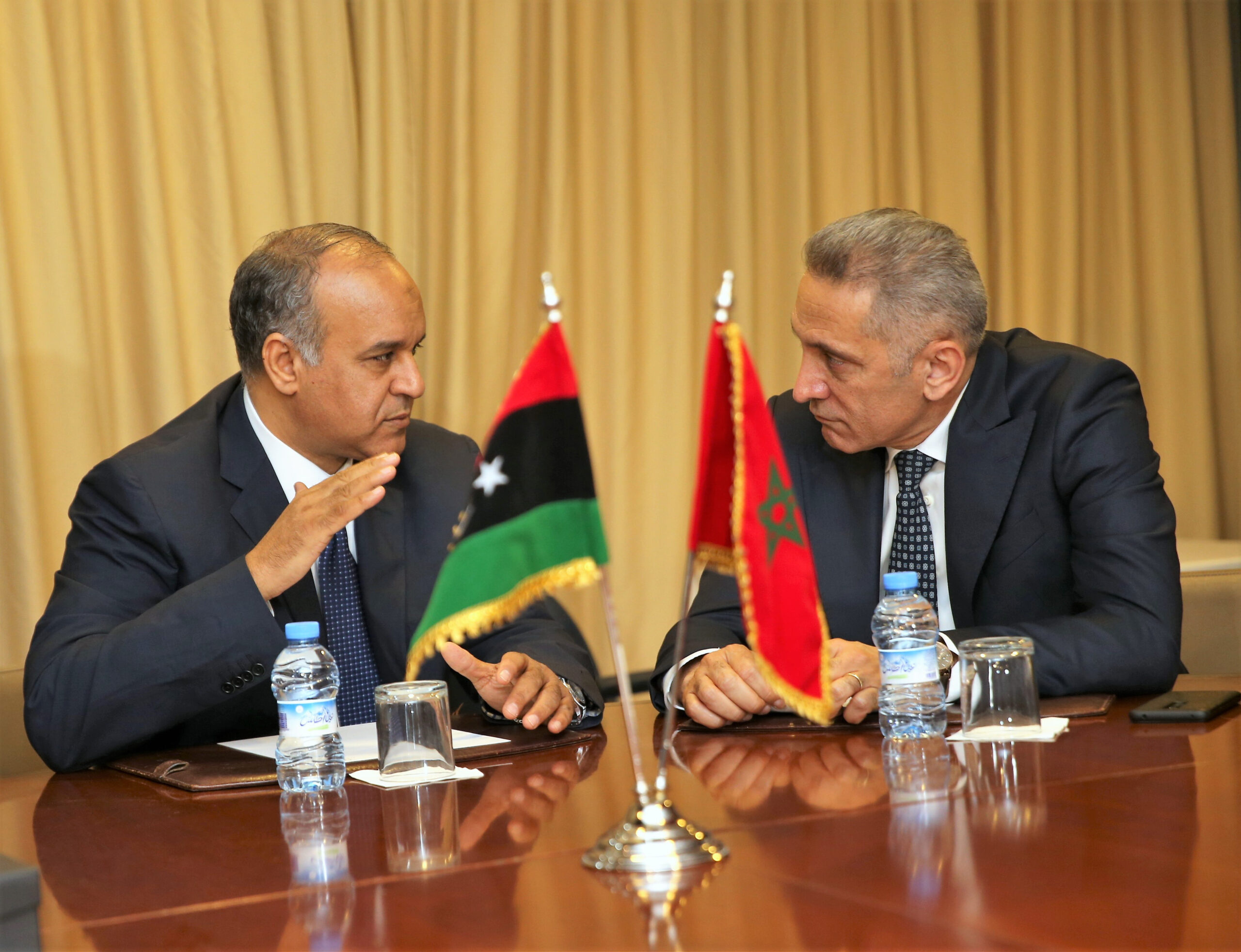 Moulay Hafid Elalamy s’entretient avec M. Ali Al-Issaoui