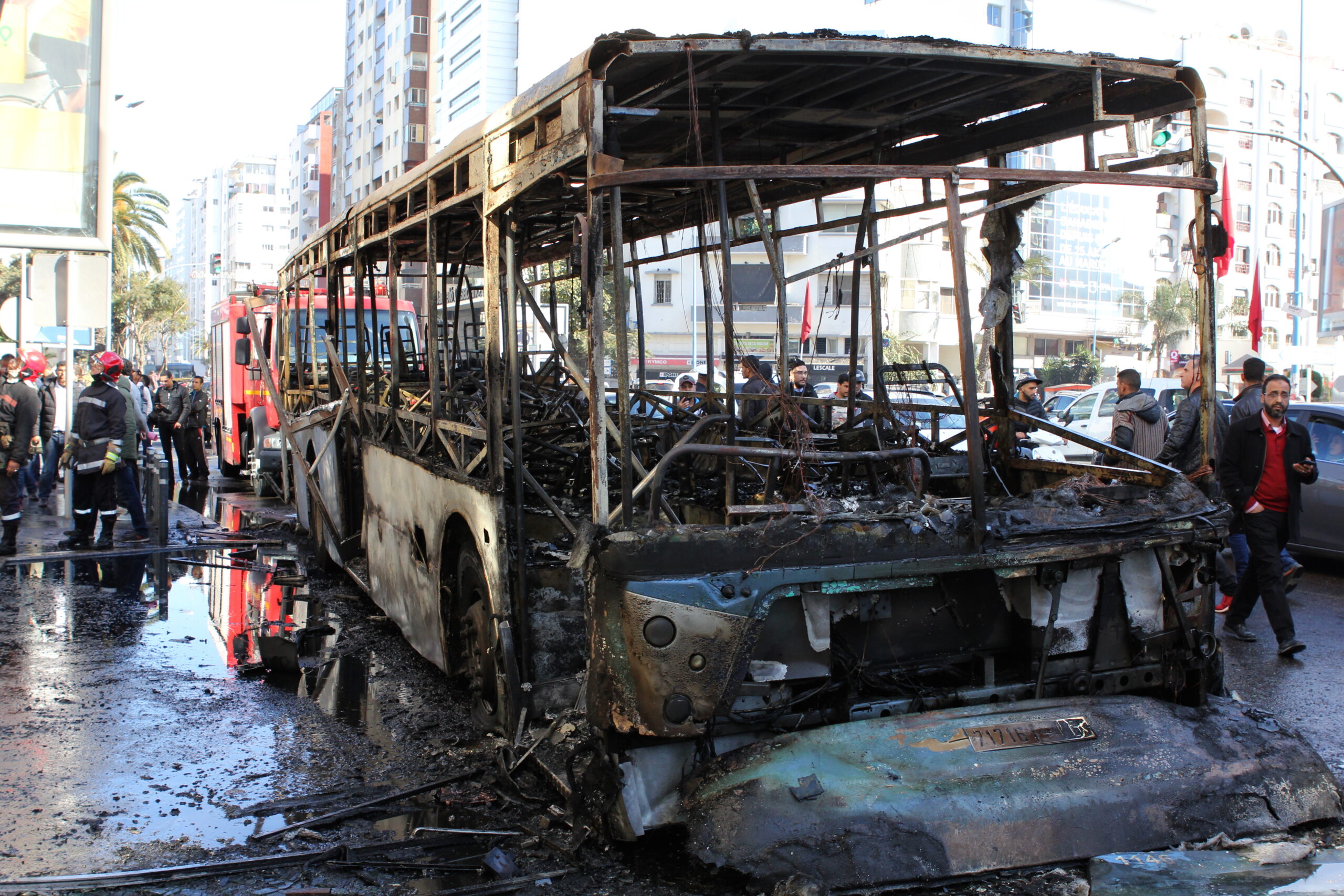 bus incendie m’dina bus