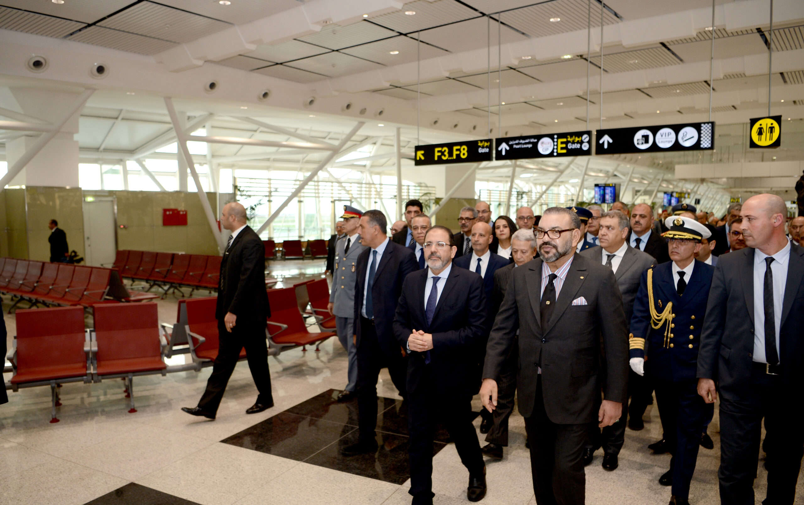 SM le Roi inaugure le Terminal 1 de l’aéroport Mohammed V
